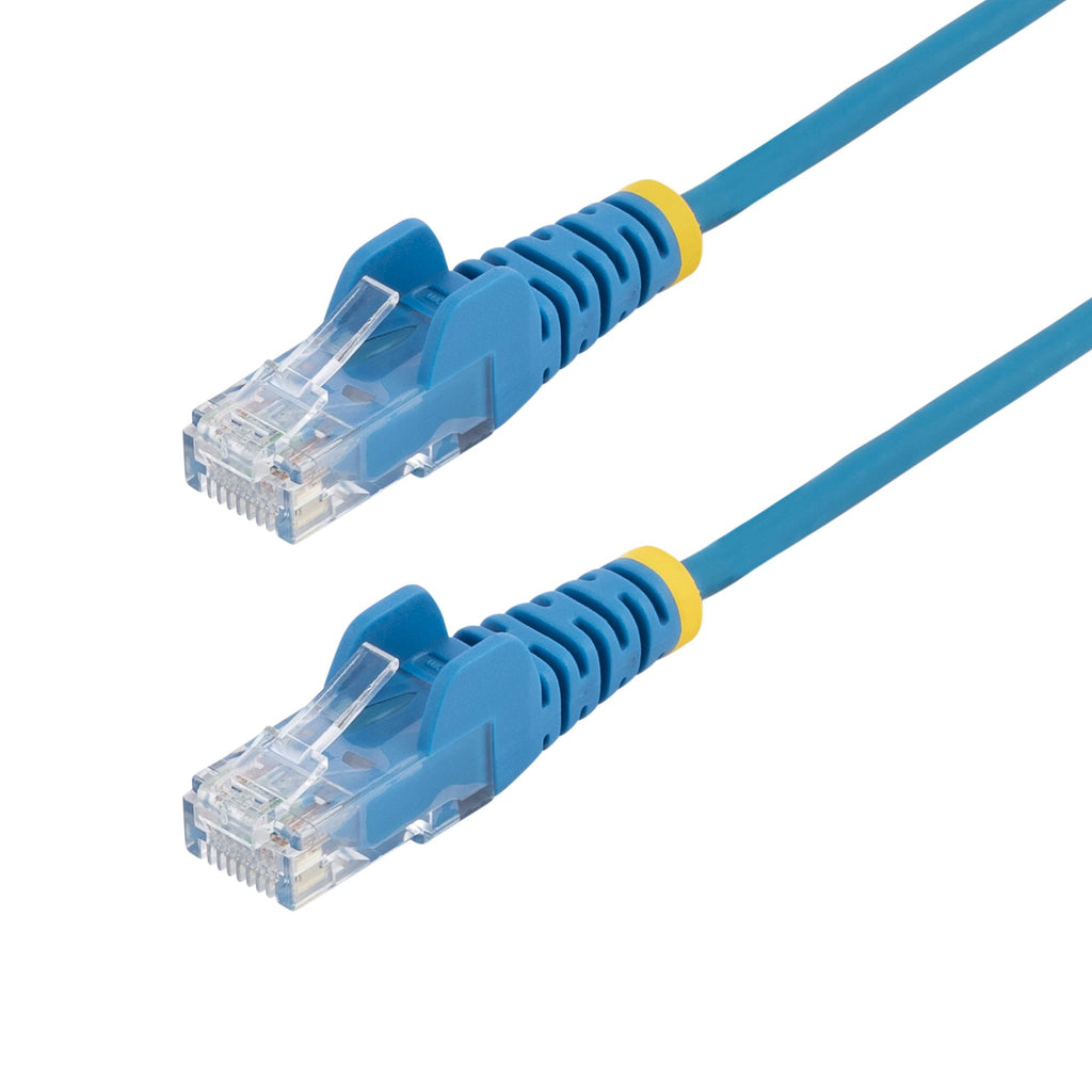 STARTECH.COM.com 5m Blue Slim CAT6 Ethernet Cable, Snagless, 28AWG, LSZH, LTW