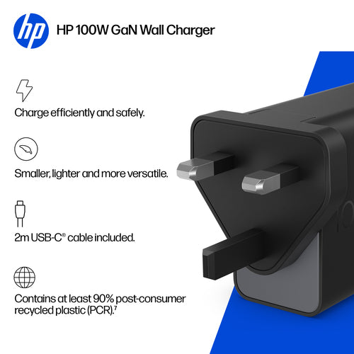 HP 100W GaN Wall CHRGR