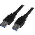StarTech USB3SAA3MBK, Data Transfer Cable, 5Gbps, USB 3.0 Type-A to Type-A, Male to Male, Length: 3m, Limited Lifetime Warranty