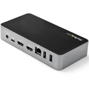 Startech DK30CHHPDAU, Dual HDMI Monitor USB-C Docking Station, 65W, 2xHDMI, 5xUSB Ports, 1xRJ-45, Wired, 3 Year Warranty