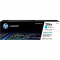 HP W2111A, 206A, Cyan Original Laser Toner Cartridge, Up to 1250 Yield
