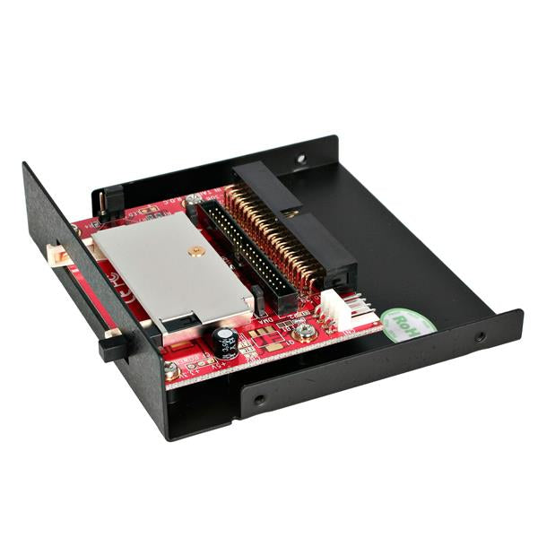 Startech 35BAYCF2IDE, 3.5" Drive Bay IDE to CF Adapter Card Reader, 2 Year Warranty