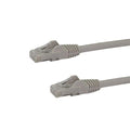 StarTech.com 15m CAT6 Ethernet Cable - Grey CAT 6 Gigabit Ethernet Wire -250MHz 100W PoE RJ45 UTP Network/Patch Cord Snagless w/Strain Relief Individually Tested