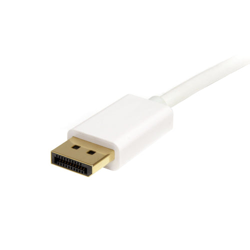 StarTech.com 6ft (2m) Mini DisplayPort to DisplayPort 1.2 Cable - 4K x 2K UHD Mini DisplayPort to DisplayPort Adapter Cable - Mini DP to DP Cable for Monitor - mDP to DP Converter Cord