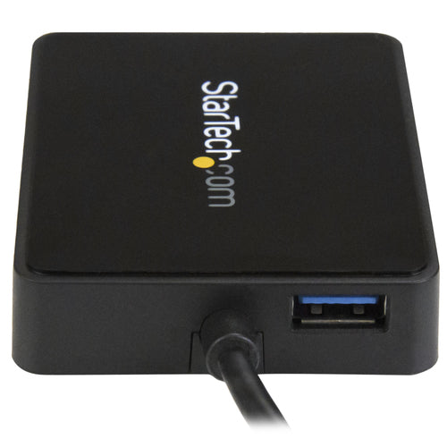 STARTECH USB-C TO DUAL GbE ADAPTER, USB 3.0(1), BLACK, 2YR