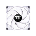 Thermaltake CL-F152-PL14WT-A, CT140 PC Cooling Fan, Size: 140mm, PWM, Airflow: 77.37CFM, Noise: 30.5dBA, White, Pack of 2, 2 Year Warranty