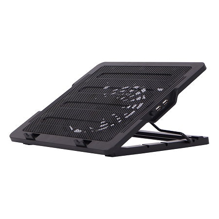 Zalman ZM-NS1000, 16" Laptop Cooling Stand, Fan Size: 180mm, Height Adjustable Upto 4-Level, Black, 1 Year Warranty