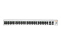 Aruba JL686B, Instant On 1930 Smart Managed PoE Switch, 48x Gigabit RJ45 PoE+ Ports, 4x SFP+ Ports, PoE Budget: 370W, Limited Lifetime Warranty (Replaces JL686A)