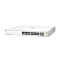 Aruba JL684B, Instant On 1930 Smart Managed PoE Switch, 24xGigabit RJ45 PoE+ Ports, 4x SFP+ Ports, PoE Budget: 370W, Limited Lifetime Warranty