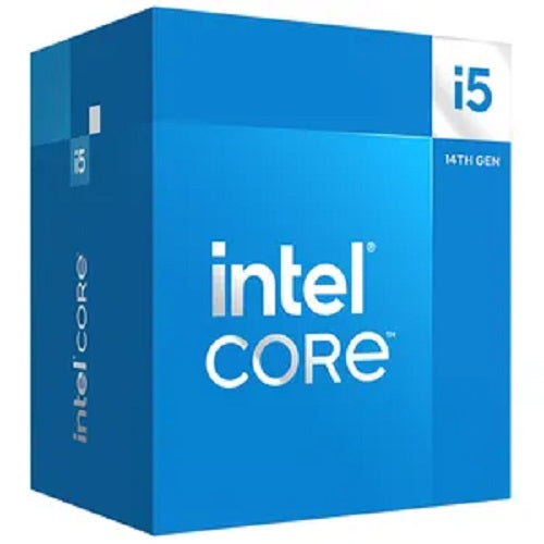 *Limits Apply, contact your AM* Intel BX8071514400, Core i5-14400, LGA 1700 Socket, 10 Cores, 16 Threads, Turbo: 4.7GHz, 3 Year Warranty