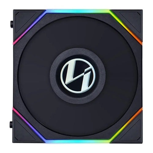 Lian Li 12TLLCD1B, UNI Fan TL LCD, Size: 120mm, PWM, Airflow: 62CFM, Noise: 27dBA, ARGB, Black, 3 Year Warranty