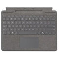 Microsoft 8XB-00200, Signature Keyboard for Surface Pro Series with Slim Pen Slot, Platinum, 1 Year Warranty