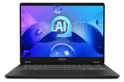 MSI PRESTIGE 14 AI EVO C1MG-017AU, 14" FHD+ Screen (IR-Webcam), Intel Ultra 5-125H, 16GB DDR5 RAM, 512GB NVMe SSD, Wi-Fi 7 BE+Bluetooth, Windows 11 Home, Stellar Gray, 2 Year Warranty
