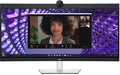 Dell P3424WEB, P-Series, 34" IPS Curved, 3440x1440, 21:9, 5ms, USB-C (90W PD), 1xHDMI, 1xDP, USB, 1xRJ-45, Webcam, Speakers, VESA, Adjustable Height, Tilt, Swivel, 3 Year Warranty- Open Box