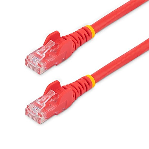 StarTech N6PATC50CMRD, 0.5m, Red, Cat6 Ethernet Patch Cable with Snagless RJ45 Connectors, Limited Lifetime Warranty