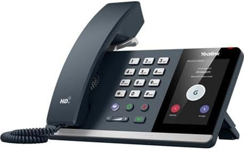 Yealink MP54-E2-Teams, HD Smart Business Phone, Microsoft Teams, PoE, Android 13-4 inch (480 x 800), capacitive Touch Screen, 1 Year warranty