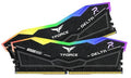 *Price Valid For SOH Only* Team FF3D532G6000HC30DC01, T-Force Delta, DDR5, 32GB(16GBx2), 6000MHz, CL30, 1.35V,  INTEL XMP 3.0, AMD EXPO Ready, RGB Black, Limited Lifetime Warranty