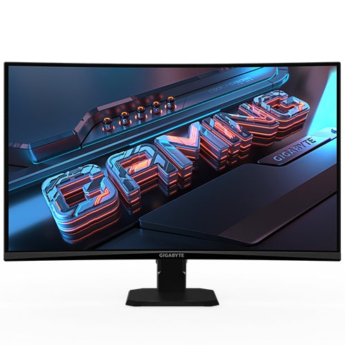 Gigabyte GS27QCA-AU,  27" QHD Super Speed VA Curved Gaming Monitor, 2560x1440, 16:9, 1ms, 180Hz, Free Sync, 2xHDMI, 1xDP, VESA, Tilt, 3 Year Warranty