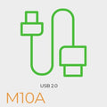 OneRugged Standard USB 2.0 for M10A/M20A/M10J, 1 Year Warranty