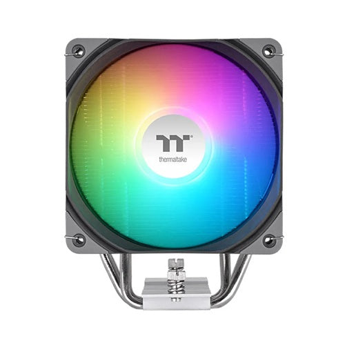 Thermaltake CL-P142-AL12SW-A, UX400 ARGB Sync CPU Cooler, Fan: 120mm, Airflow: 62.72 CFM, Noise: 25.0 dBA , MTBF: 30,000 hours, Compatible: Intel LGA : 1851/1700/1200/1156/1155/1151/1150 AMD : AM5/AM4/FM2/FM1/AM3+/AM3/AM2+/AM2