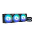 Zalman ALPHA2 SE A36 Black, CPU Liquid Cooler,  Addressable RGB fan with PWM control, Fan Size: 120mm, Pack of Three, Noise Level: 29.7dB(A), Compatiblility: Intel : LGA 1851/1700/1200/115X AMD : AM5/AM4, 3 Year Warranty