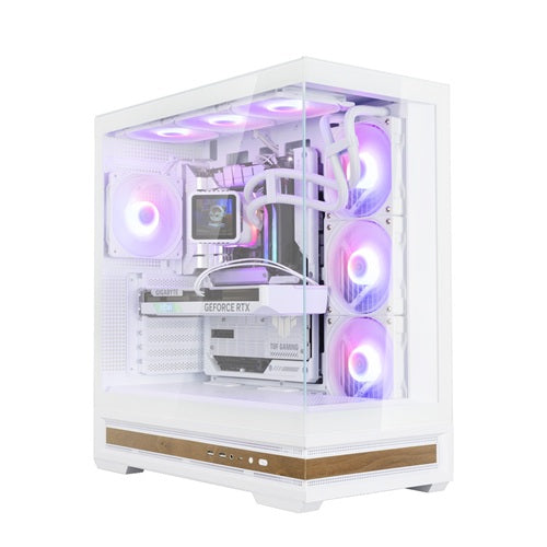 Zalman P40 NAMU White, ATX, ARGB, Mid Tower, Tempered Glass, Drive Bays: 2 x Combo(2.5” or 3.5”) (Max. 3x 2.5” or 2 x 3.5”), Expansion Slot: 7, Fan: 120mm, ARGB controller, Motherboard: ATX / mATX / Mini-ITX, 1 Year Warranty