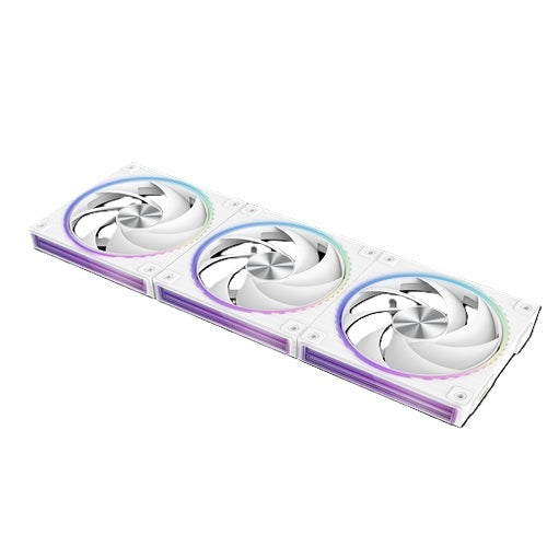 Zalman ZM-DF120 A3 WHITE, ARGB Fan:120mm Daisy Chain, PWM, Air Flow: 70.1CFM, Noise Level: 34.5dBA, Pack of Three, 1 Year Warranty