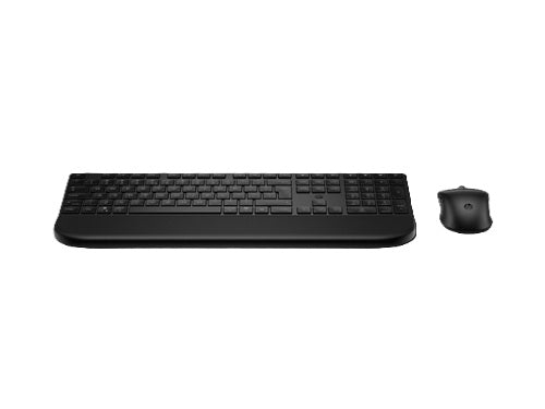 HP BD5F3AA, Wireless Multi-Device Dual-Mode Mouse and Keyboard Combo with Palm Rest 585C, 1 Year Warranty