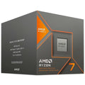AMD 100-100001236SBX, Ryzen 7-8700G, AM5 Socket, 8 Core, 16 Threads, Base: 3.8GHz, Turbo: 5.1GHz, 24MB Cache, TDP: 65W, 3 Year Warranty