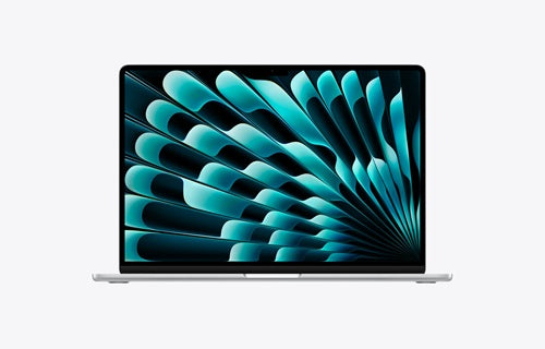 Apple MDVC4X/A, MacBook Air, 15.3" Liquid Retina Display, M5 Chip, 24GB RAM, 1TB SSD, Wi-Fi 7+Bluetooth, MacOS, Silver, 1 Year Warranty