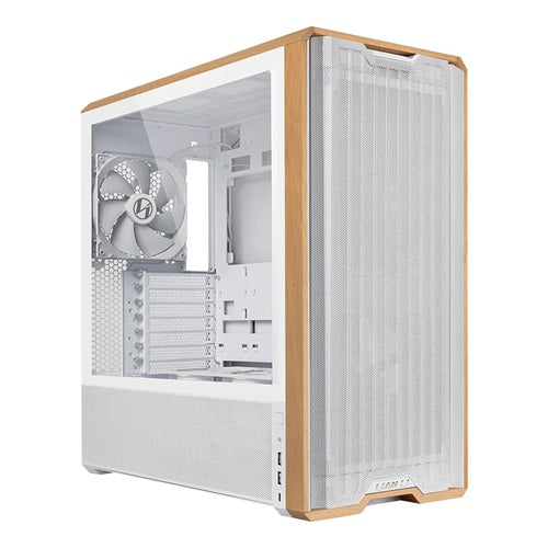Lian Li PC-LAN217W, LANCOOL 217 Mid Tower E-ATX Case, Tempered Glass, Drive Bays: Back Connect Motherboard: 2x2.5″ SSD/ 1x2.5″ SSD(behind MB), 2 x Drive Cage: 1x3.5″HDD+1x2.5″ SSD+(1x3.5″ HDD or 1x2.5″ SSD), PSU Shroud: 1x2.5″ SSD, Expansion Slot: