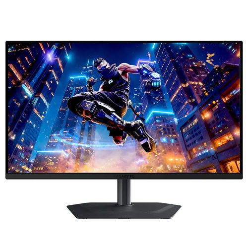 *Stock Clearance Valid for SOH* Gigabyte MO27Q3, 27" QHD Screen, 2560x1440, 16:9, 360Hz, 0.03ms, Free Sync/ G-Sync, Speakers, 2xHDMI, 1xDP, 1xUSB-C (DP Alt Mode/18W PD), VESA, Height Adjustable, Tilt, Pivot, Swivel, 3 Year Warranty