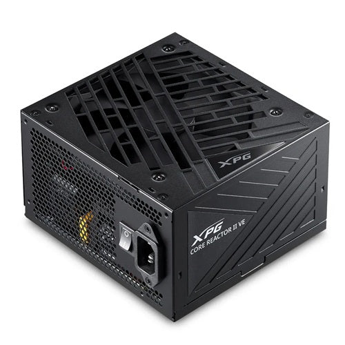 XPG COREREACTORIIVE750G-BKCAU, CORE REACTOR II VE, 750W, 80 Plus Gold, Fully Modular, Fan: 120mm, ATX, 7 Year Warranty