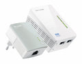 TP-Link TL-WPA4220 KIT 300Mbps AV600 Wi-Fi Powerline Extender Starter Kit 600Mbps HomePlug AV 300Mbps Wireless 2x100Mbps LAN 2.4GHz 802.11bgn 300m ran, 3 Years
