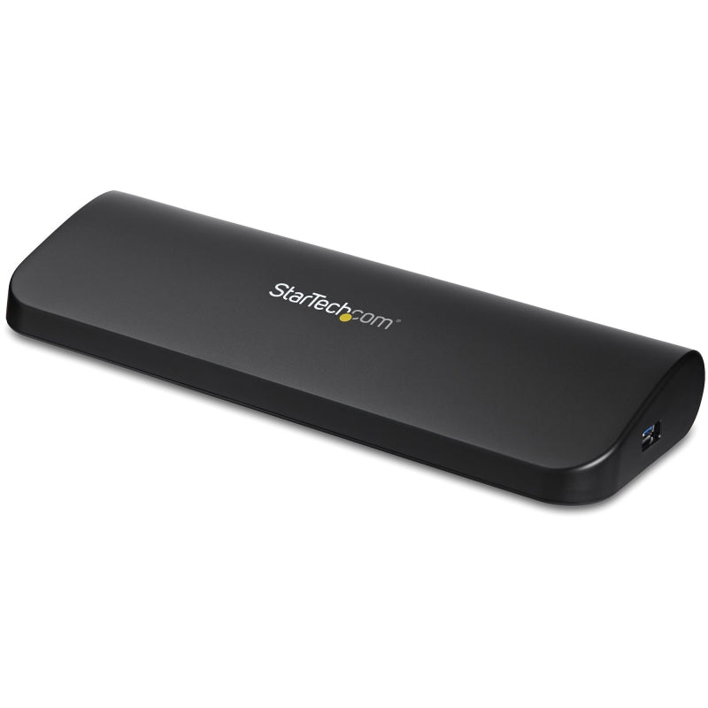StarTech USB3SDOCKHDV, Universal USB 3.0 Laptop Docking Station, Dual Video HDMI DVI VGA, Notebook / Ultrabook Docking Station, Universal Laptop Dock, Dual Monitor Docking Station, Port Replicator, 3 Years