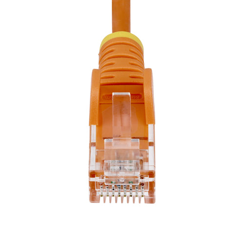STARTECH.COM.com 3m Orange Slim CAT6 Ethernet Cable, Snagless, 28AWG, LSZH, LTW