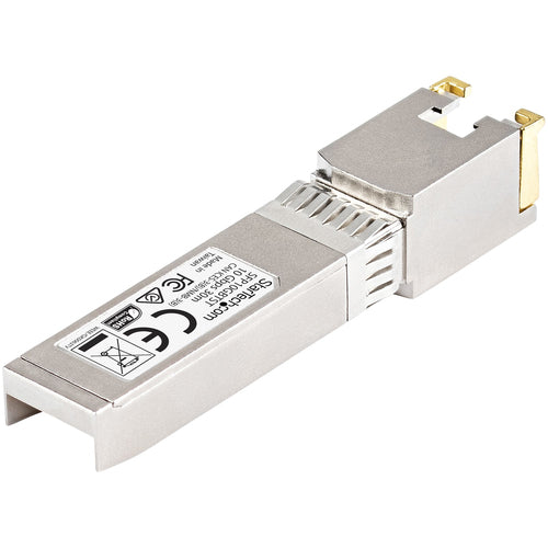 StarTech.com Cisco SFP-10GB-TC Compatible SFP+ Module - 10GBASE-T - SFP to RJ45 Cat6/Cat5e - 10GE Gigabit Ethernet SFP+ - RJ-45 30m - Cisco Firepower, ASR1000, ASR9000