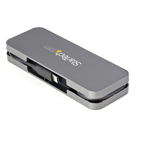 StarTech.com 4 Port USB C Hub - 3x USB-A/1x USB-C - 5Gbps USB 3.0 Type-C Hub (3.2/3.1 Gen 1) - Bus Powered - Portable USB-C to USB-A Adapter Hub - 28.5cm (11.2") Cable w/Cable Management~4 Port USB C Hub - 3x USB-A/1x USB-C - USB 3.0 Type-C Hub
