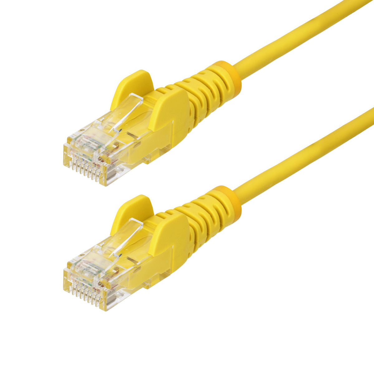 STARTECH.COM.com 1.5m Yellow Slim CAT6 Ethernet Cable, Snagless, 28AWG, LSZH, LTW