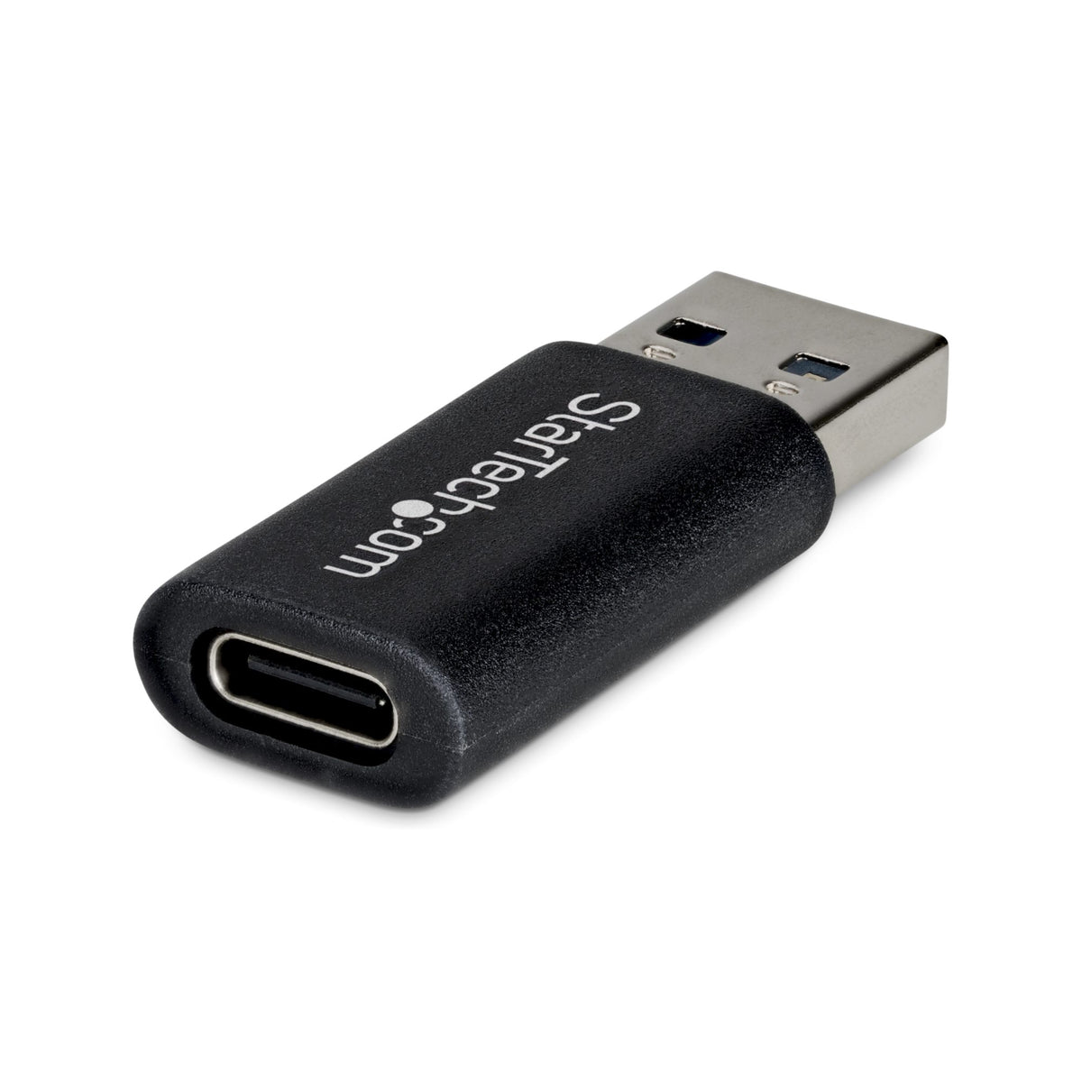 StarTech.com USB-A to USB-C Adapter, USB-A Male to USB-C Female Converter, USB 10Gbps, 5V 900mA, USB to USB C Adapter for USB-A Chargers/Hubs