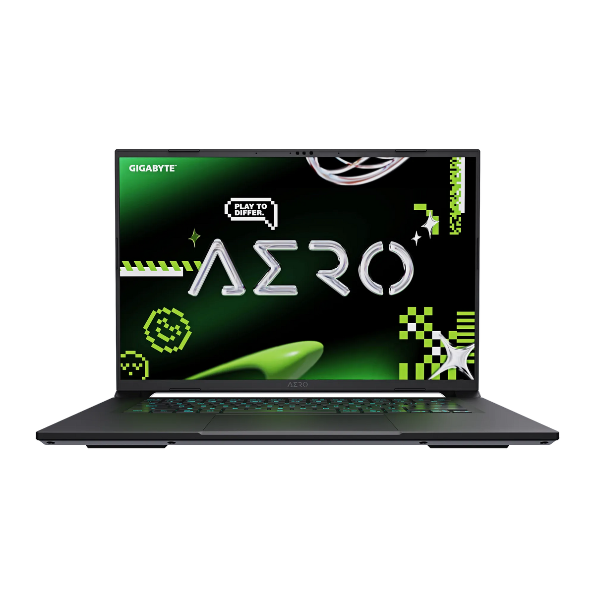 Gigabyte 3THK3AUC93AH, AERO X16 Gaming Laptop, AMD Ryzen 7 260 Processor, NVIDIA GeForce RTX 5050 Laptop GPU 8GB GDDR7, 16" WQXGA (2560 x 1600) IPS Display, 165Hz Refresh Rate, 16GB DDR5 5600MHz RAM, 512GB NVMe PCIe Gen4 SSD, Wi‑Fi 6E, Bluetooth