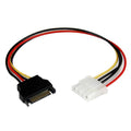 Startech LP4SATAFM12, 12in SATA to Molex LP4 Power Cable Adapter F/M - SATA to LP4 Power Adapter - SATA Female to Molex Male Power Cable - 12 inch, 1 Year