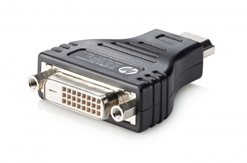 HP F5A28AA,  Video adapter, 1xHDMI Male Digital Audio/Video to 1xDVI Female Video, 1 Year Warranty
