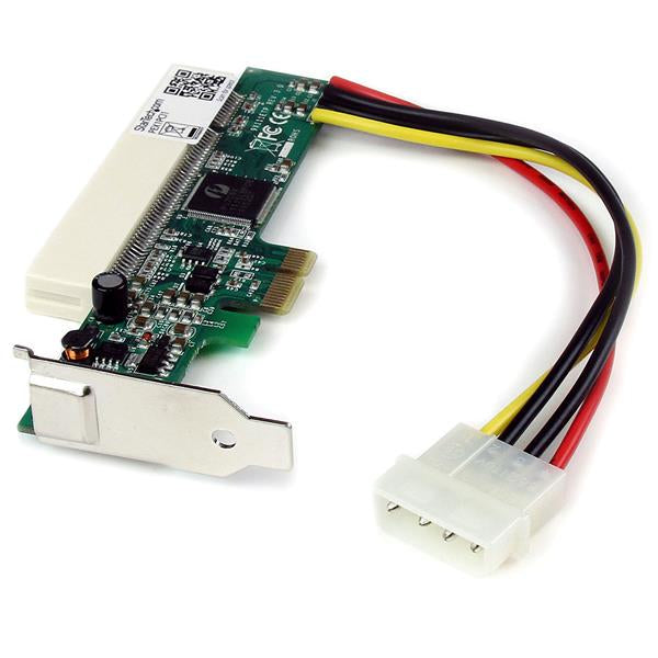 StarTech PEX1PCI1, PCI Express to PCI Adapter Card - PCIe to PCI Converter Adapter with Low Profile / Half-Height Bracket, 1 Year