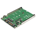 StarTech SAT32M225, M.2 SSD to 2.5in SATA Adapter Converter, NGFF SSD to 2.5in SATA Converter Adapter with Open Frame Housing and 7mm Height, M.2 NGFF SSD to SATA Adapter for 2.5" Drive Bay, 1 Year