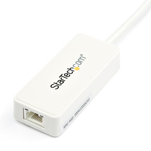 STARTECH USB 3.0 TO GbE ADAPTER, USB 3.0(1), WHITE, 2YR