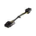 StarTech PCIEX68ADAP, PCI Express 6 pin to 8 pin Power Adapter Cable, Limited Lifetime Warranty
