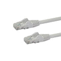StarTech.com 2m CAT6 Ethernet Cable - White CAT 6 Gigabit Ethernet Wire -250MHz 100W PoE RJ45 UTP Network/Patch Cord Snagless w/Strain Relief Individually Tested