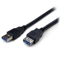 Startech USB3SEXT2MBK, 2m, 5Gbps USB 3.0, Extension Cable A to A Male/Female, USB 3.0 Extension Cable, Black, 1 Year Warranty