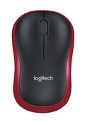 Logitech 910-002503, M185 Wireless Mouse, USB, Red, 3 Year Warranty